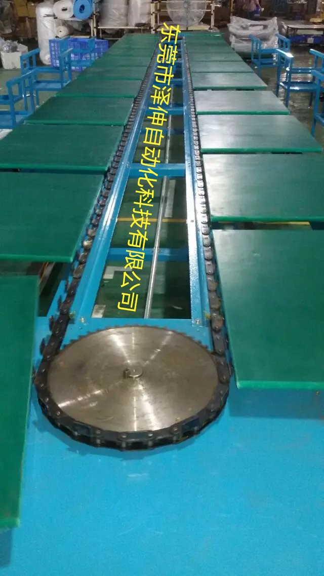 鏈板式 輸送線